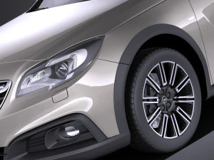 Opel Insignia Country Tourer 2015 vray 3D Model