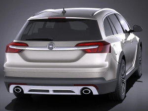 Opel Insignia Country Tourer 2015 vray 3D Model