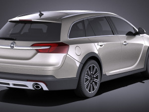 Opel Insignia Country Tourer 2015 vray 3D Model