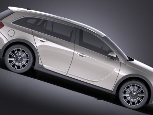 Opel Insignia Country Tourer 2015 vray 3D Model