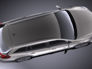Opel Insignia Country Tourer 2015 vray 3D Model