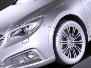 Opel Insignia Country Tourer 2015 vray 3D Model