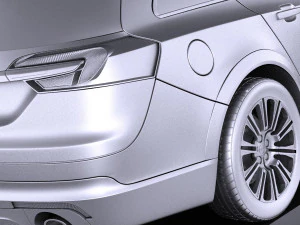 Opel Insignia Country Tourer 2015 vray 3D Model