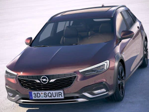 Opel Insignia Country Tourer 2018 3D Model
