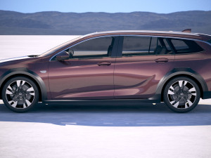 Opel Insignia Country Tourer 2018 3D Модель