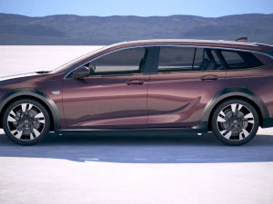 Opel Insignia Country Tourer 2018 3D Model
