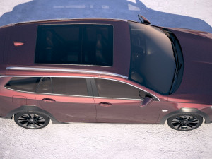 Opel Insignia Country Tourer 2018 3D Модель