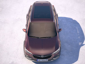 Opel Insignia Country Tourer 2018 3D Модель