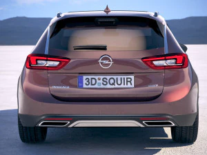 Opel Insignia Country Tourer 2018 3D Model