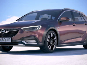 Opel Insignia Country Tourer 2018 3D Model