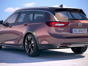 Opel Insignia Country Tourer 2018 3D Model