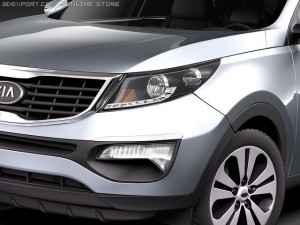 Kia Sportage 2011 Model 3D