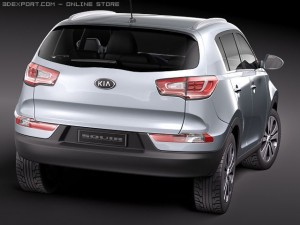 Kia Sportage 2011 Model 3D