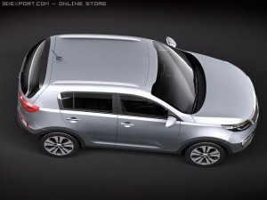 Kia Sportage 2011 Model 3D