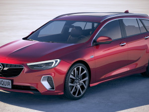 Opel Insignia GSI Sport Tourer 2019 3D Model