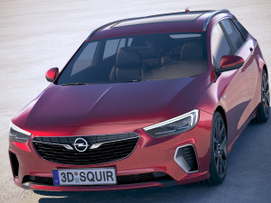 Opel Insignia GSI Sport Tourer 2019 3D-Modell