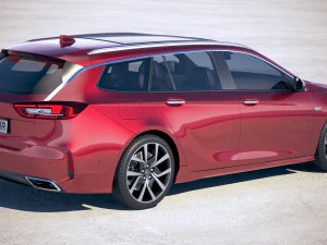 Opel Insignia GSI Sport Tourer 2019 3D Model