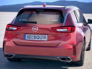 Opel Insignia GSI Sport Tourer 2019 3D Model