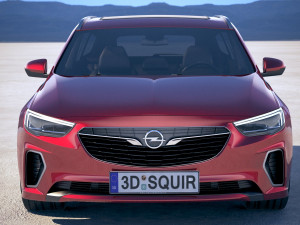 Opel Insignia GSI Sport Tourer 2019 3D-Modell
