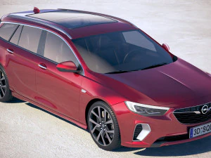 Opel Insignia GSI Sport Tourer 2019 3D Model