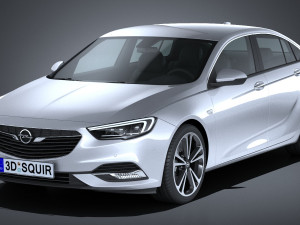 Opel Insignia Grand Sport 2017 Modelo 3D