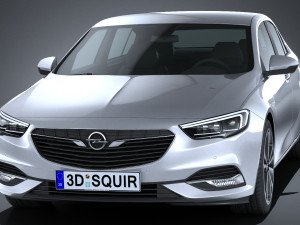 Opel Insignia Grand Sport 2017 Model 3D