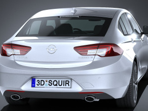 Opel Insignia Grand Sport 2017 Model 3D
