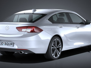 Opel Insignia Grand Sport 2017 Model 3D
