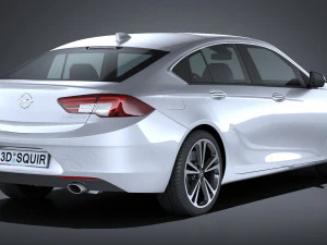 Opel Insignia Grand Sport 2017 3D Model