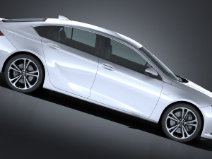 Opel Insignia Grand Sport 2017 Model 3D