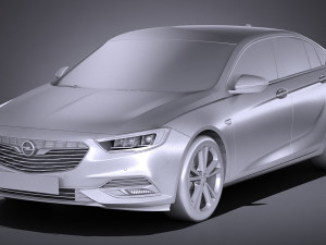 Opel Insignia Grand Sport 2017 Model 3D