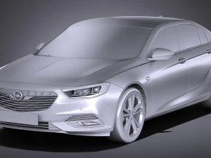 Opel Insignia Grand Sport 2017 3D Model
