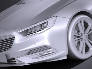 Opel Insignia Grand Sport 2017 Model 3D