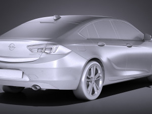 Opel Insignia Grand Sport 2017 Model 3D