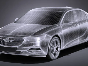 Opel Insignia Grand Sport 2017 3D Model