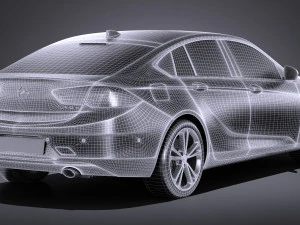 Opel Insignia Grand Sport 2017 3D Model