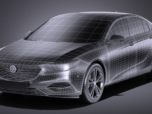 Opel Insignia Grand Sport 2017 Model 3D