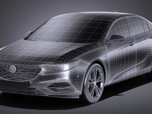 Opel Insignia Grand Sport 2017 3D Model
