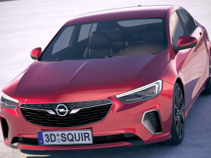 Opel Insignia GSI 2018 3D 모델