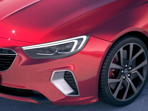 Opel Insignia GSI 2018 3D Model