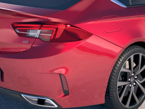 Opel Insignia GSI 2018 3D Model