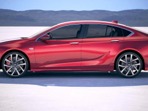 Opel Insignia GSI 2018 3D Model