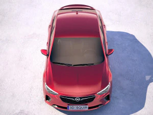 Opel Insignia GSI 2018 3D Model