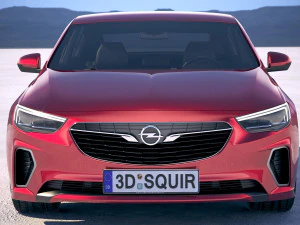 Opel Insignia GSI 2018 3D Model