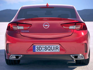 Opel Insignia GSI 2018 3D Model