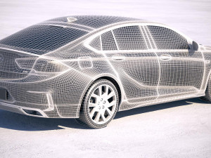 Opel Insignia GSI 2018 3D 모델
