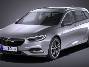 Opel Insignia Sports Tourer 2017 3D Model