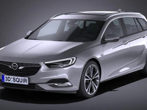 Opel Insignia Sports Tourer 2017 3D Modell