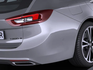 Opel Insignia Sport Tourer 2017 Modello 3D