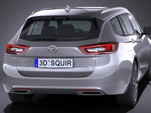 Opel Insignia Sport Tourer 2017 Modello 3D